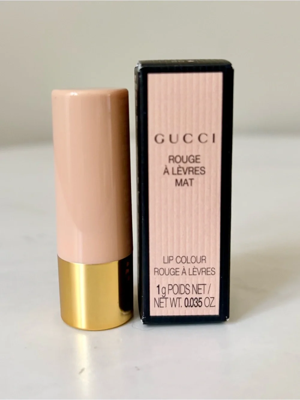 Gucci Mini Matte Lipstick, Goldie Red #025, 1G